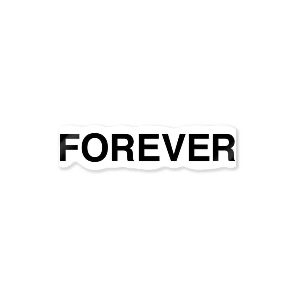 TOKYO LOGOSHOP 東京ロゴショップのFOREVER-フォーエバー- Sticker