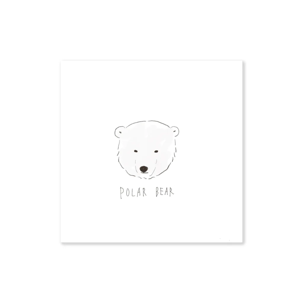 shiroのpolar bear Sticker