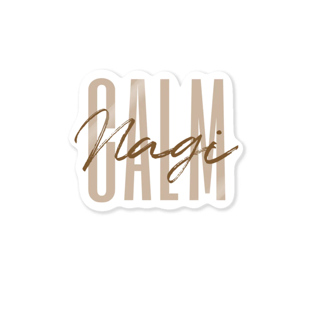 CALMのCALM/nagi Sticker