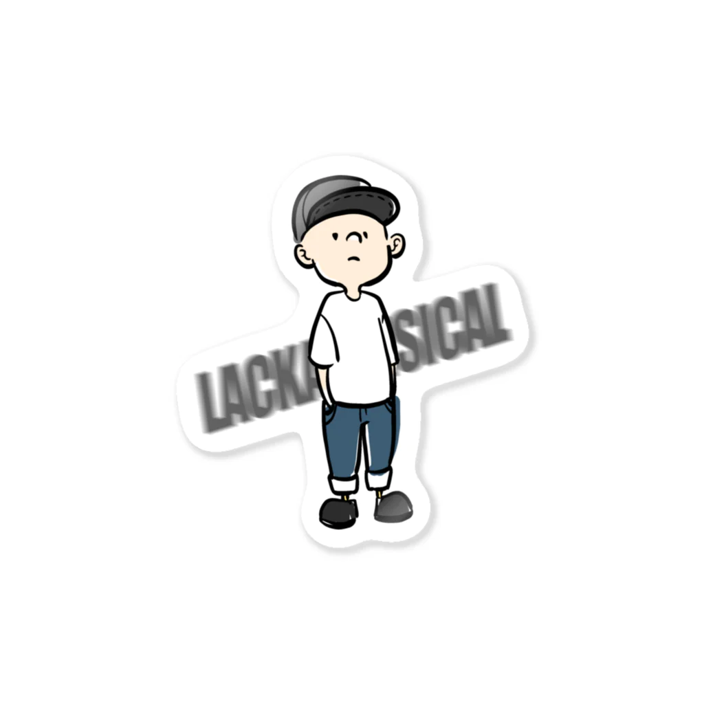 eggggのLACKADAISICAL Sticker