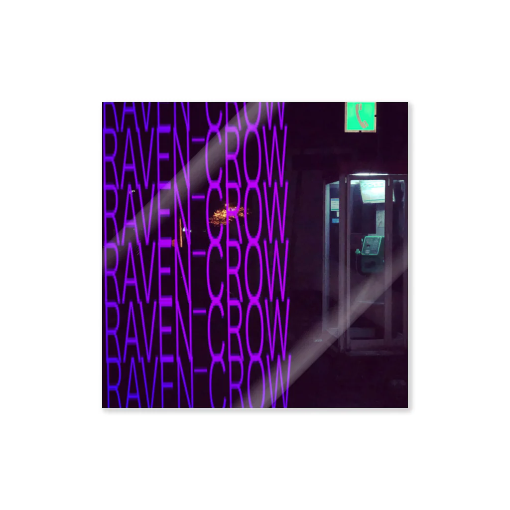 RAVEN_CROWのpublicTelephoneステッカー Sticker