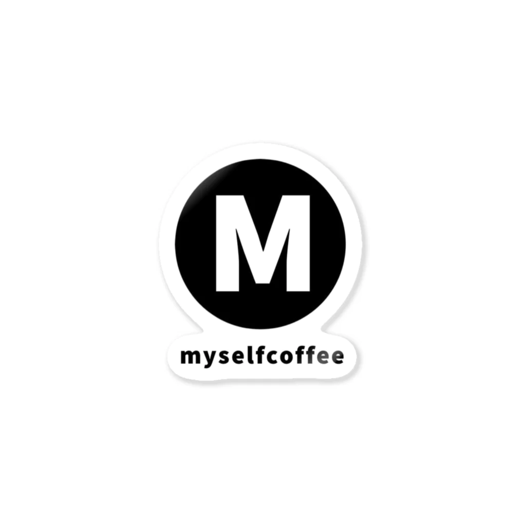 I'm Monsterのmyselfcoffee ステッカー