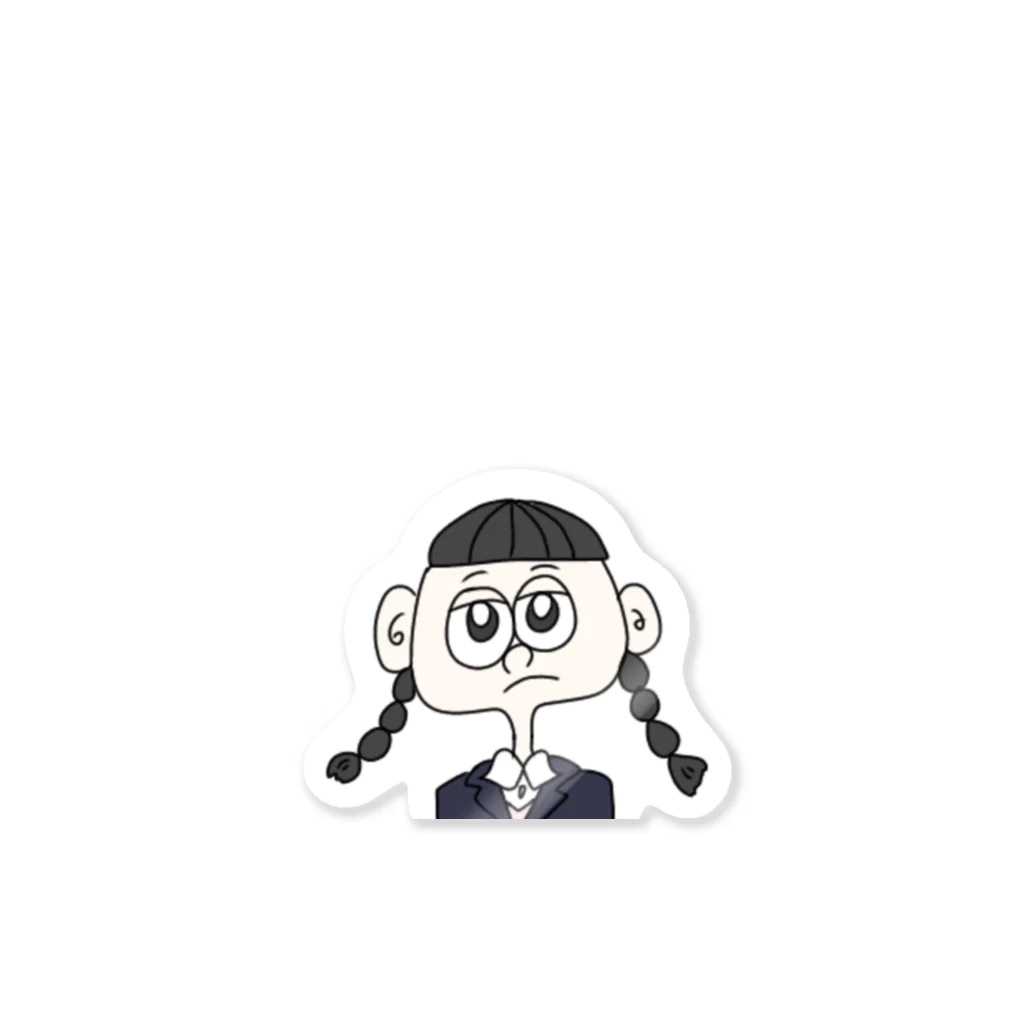 Miracostaの不貞腐れJK Sticker