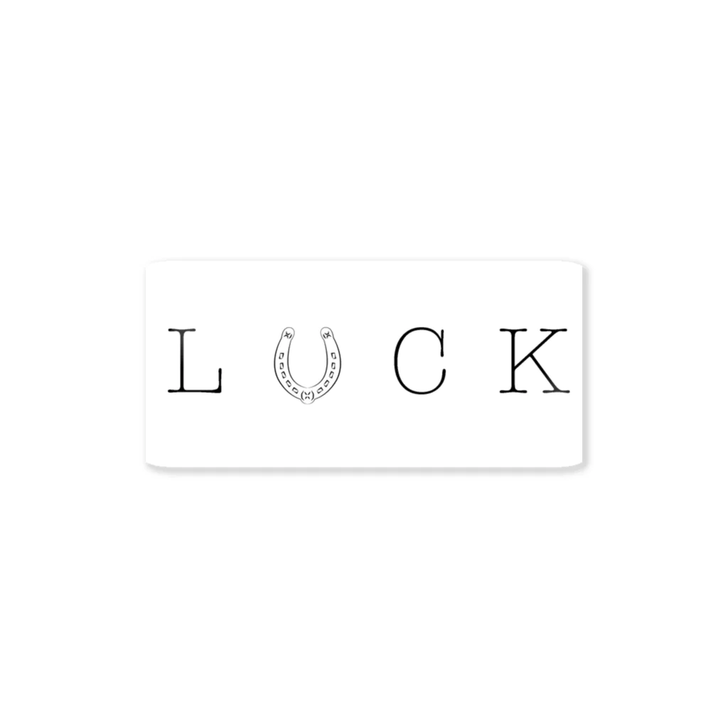 ゆたぽんのLUCK ステッカー