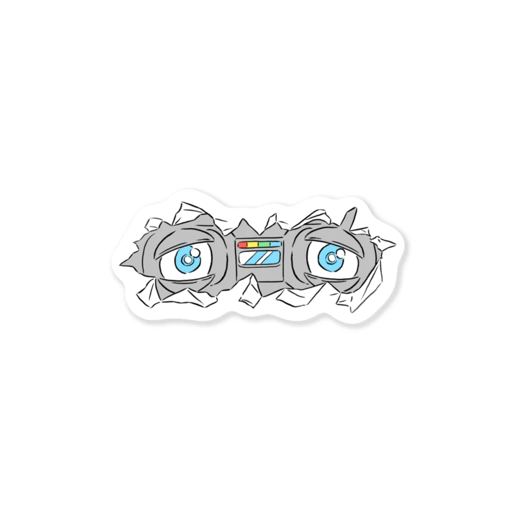 kamisakamotoのEYE LINE(ロボ) Sticker