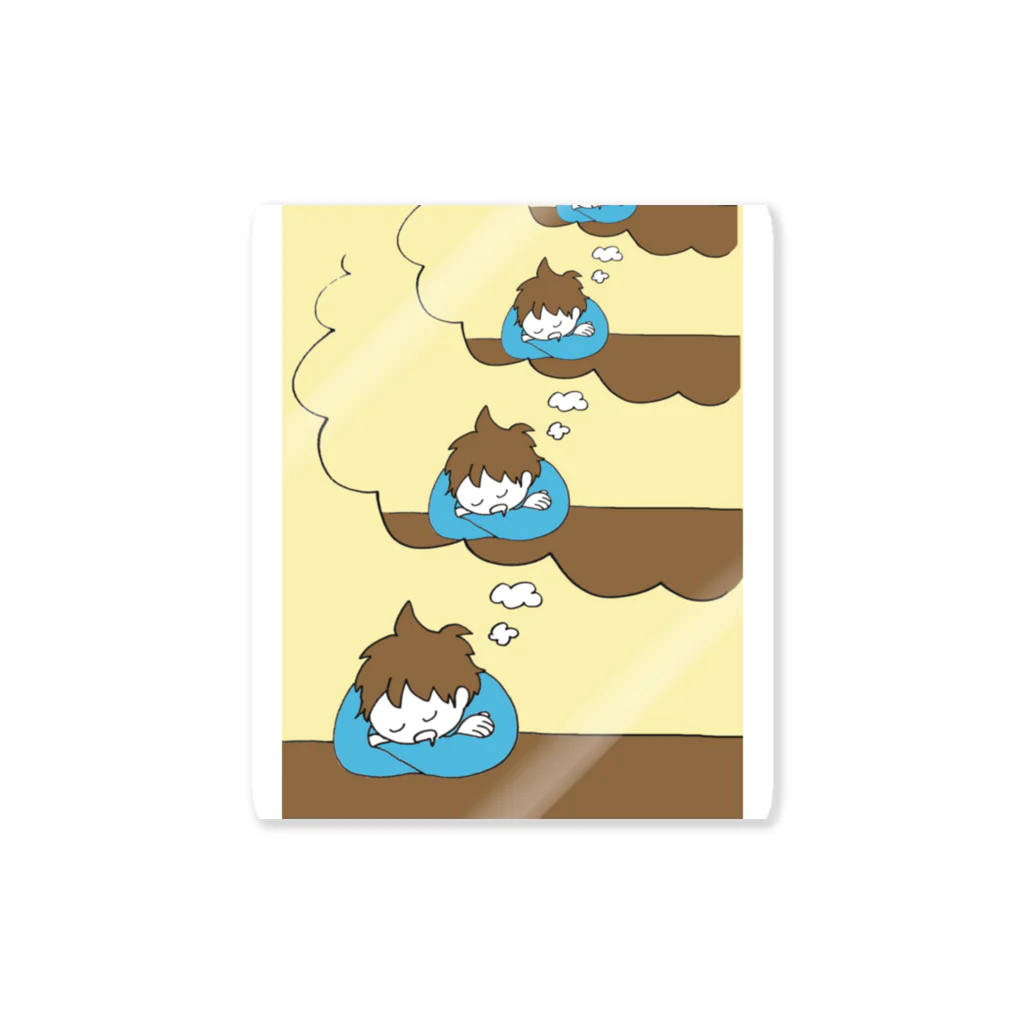 杜の魚の入れ子の夢 Sticker