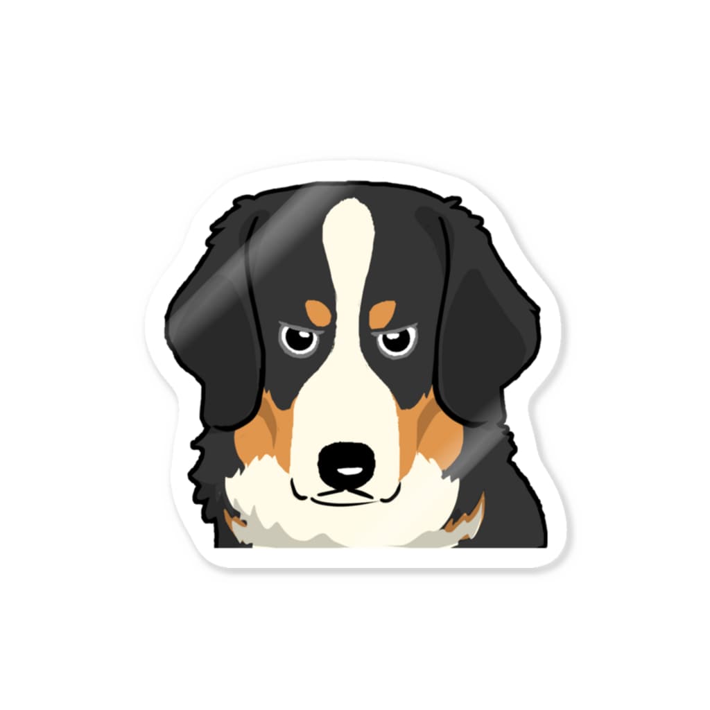 バーニーズマウンテンドッグ Bernese Mountain Dog 11 40 かりかりストア Karikari のステッカー通販 Suzuri スズリ