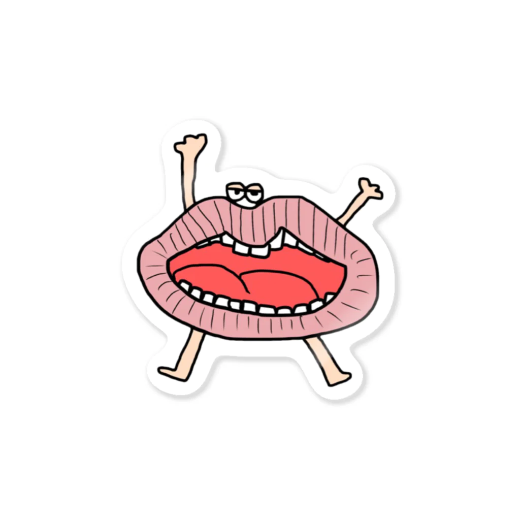 tekitoboyのくちびる怪人👄 Sticker