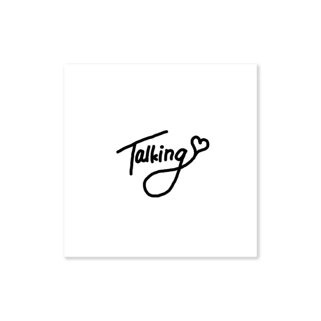 TalkingのTalking ステッカー