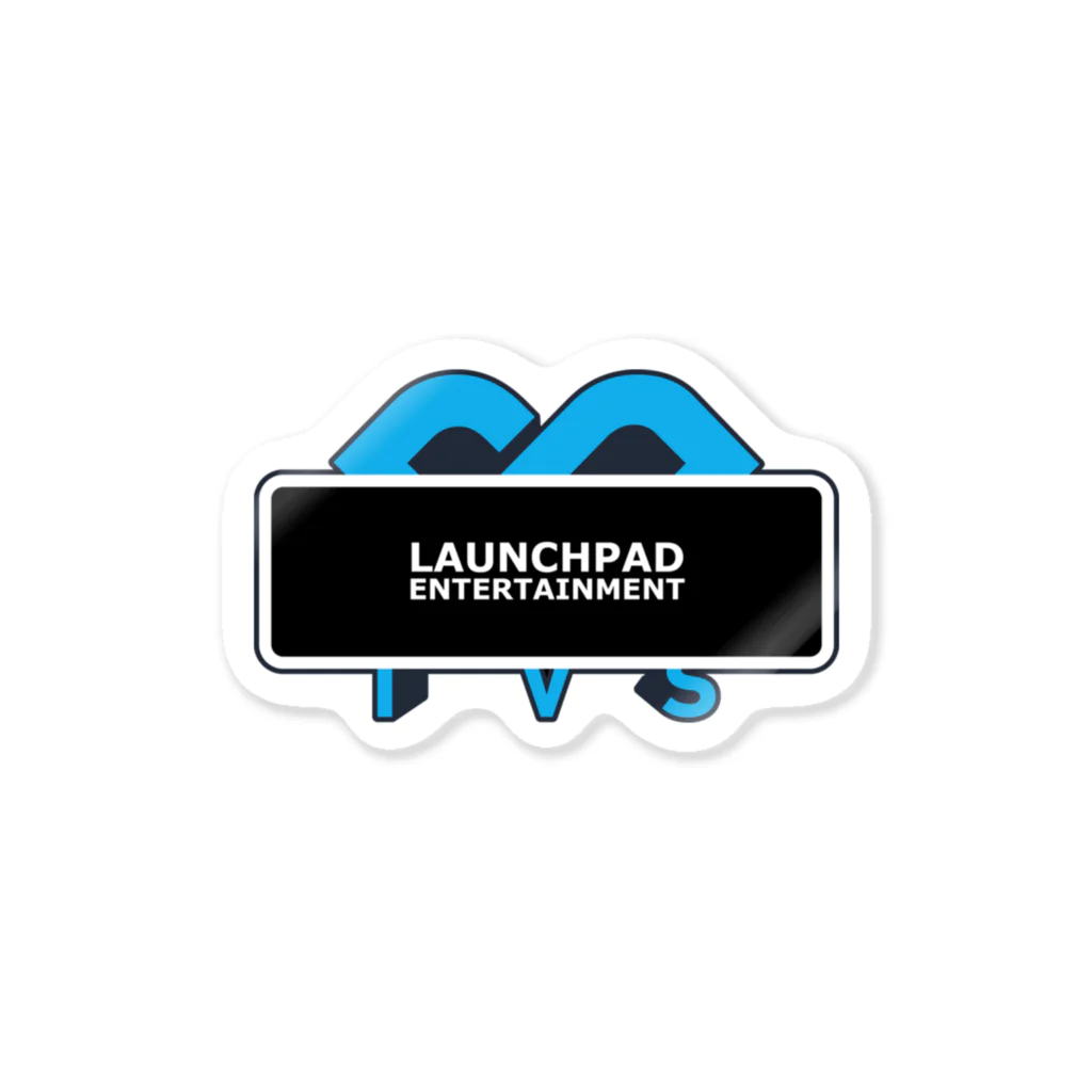 フジイノアソビバの【公式】LAUNCHPAD Entertainment ステッカー