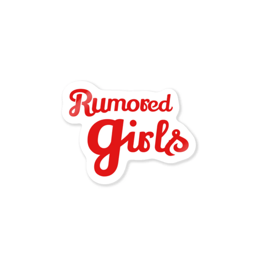 ___faceのRumorted girls ステッカー