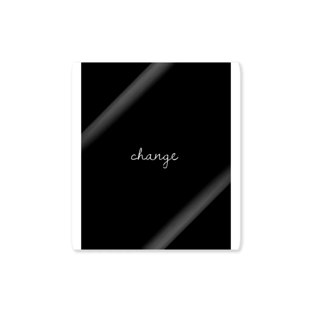 Be changeの.change Sticker