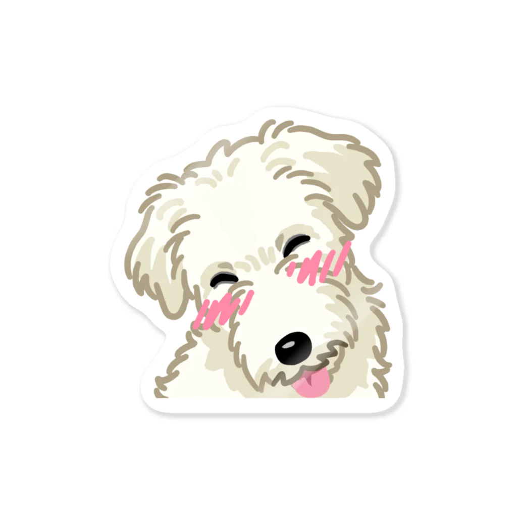おてくるのジャック・ラッセル・テリア (ラフ/ホワイト)/Jack Russell Terrier(rough/white) 04/40 Sticker