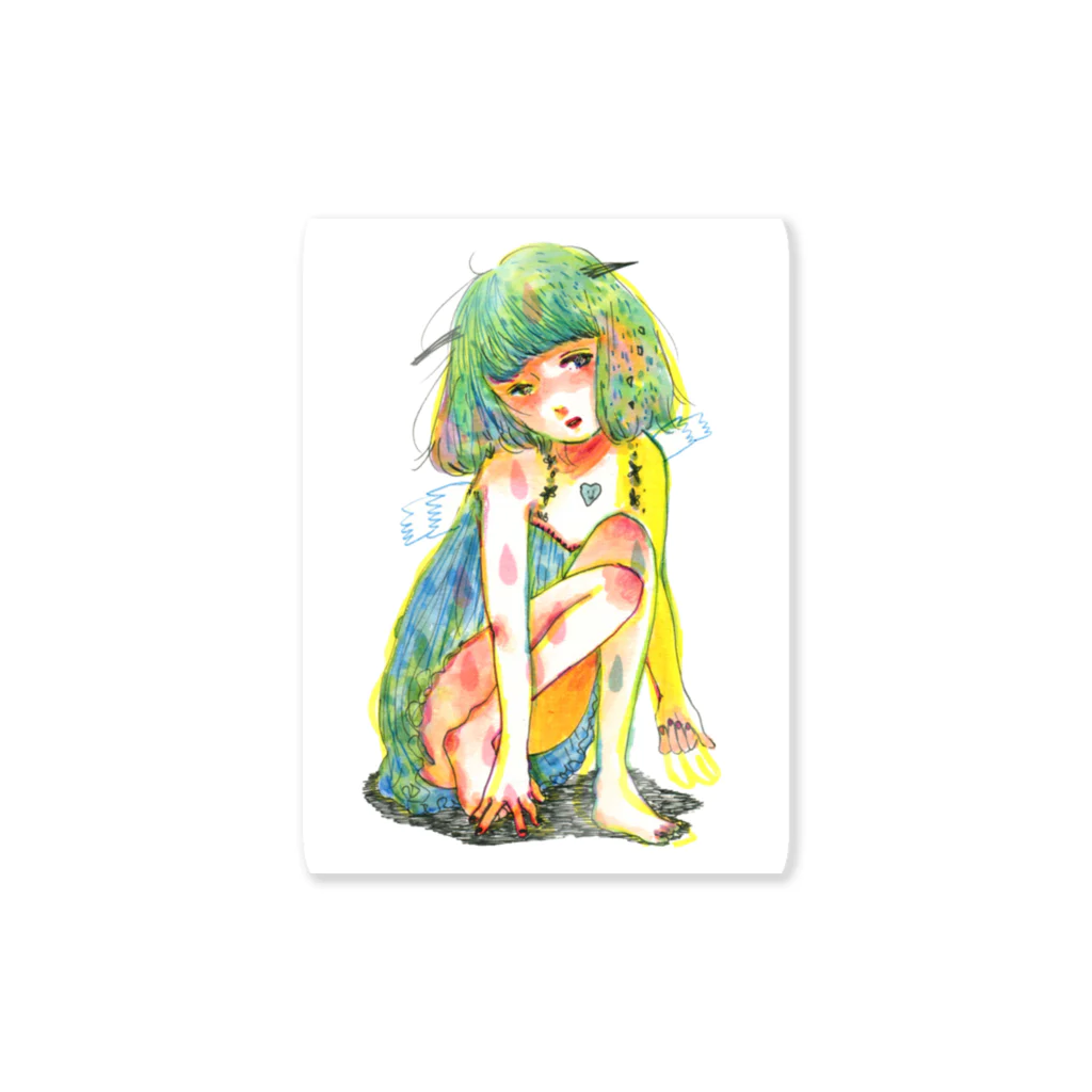 福井伸実の危うい天使ちゃん Sticker