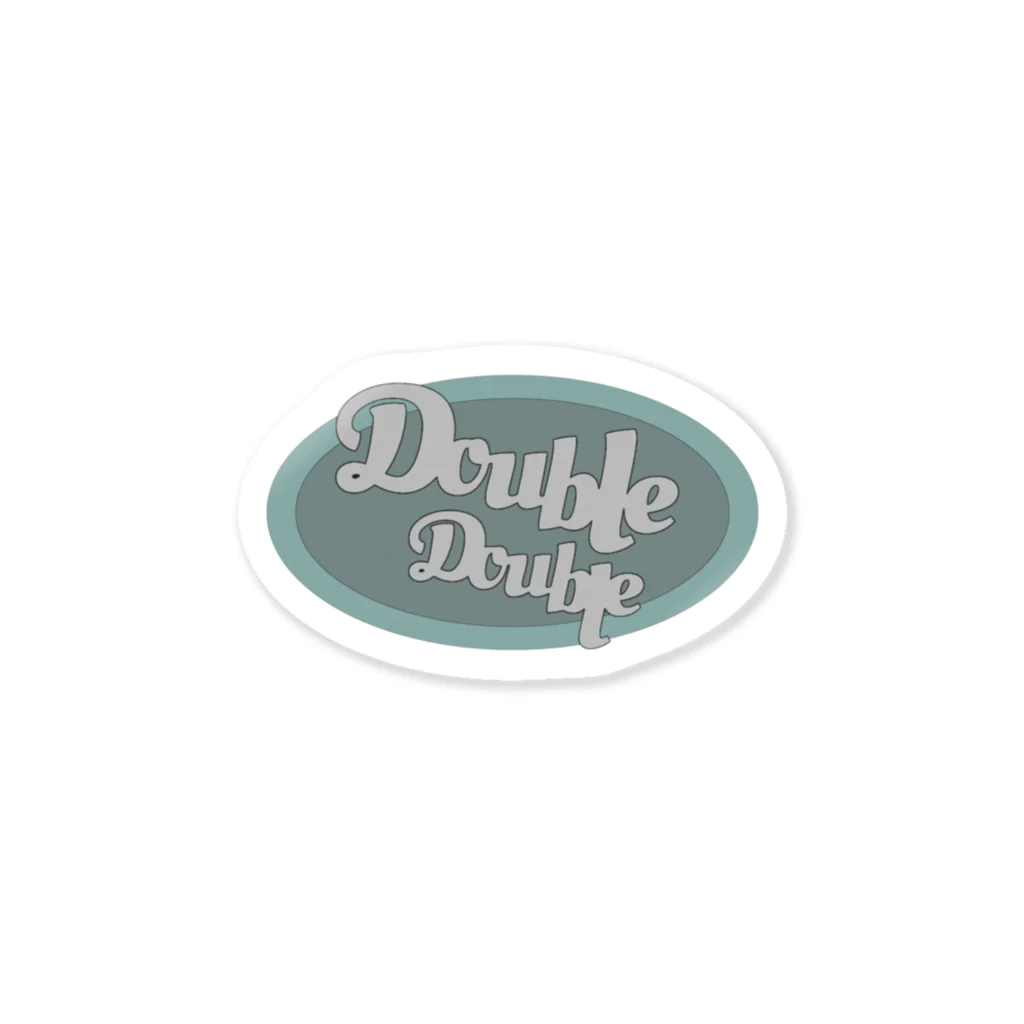 ___faceのdoubledoubleステッカー Sticker