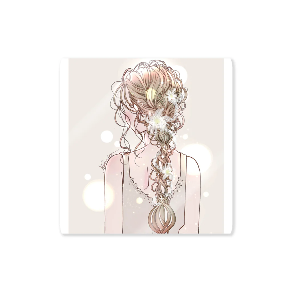 七色の海のヘアアレンジ Sticker