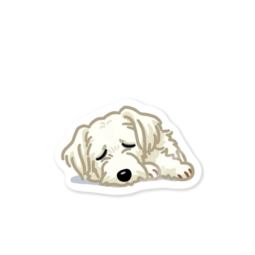 おてくるのジャック・ラッセル・テリア (ラフ/ホワイト)/Jack Russell Terrier(rough/white) 26/40 Sticker