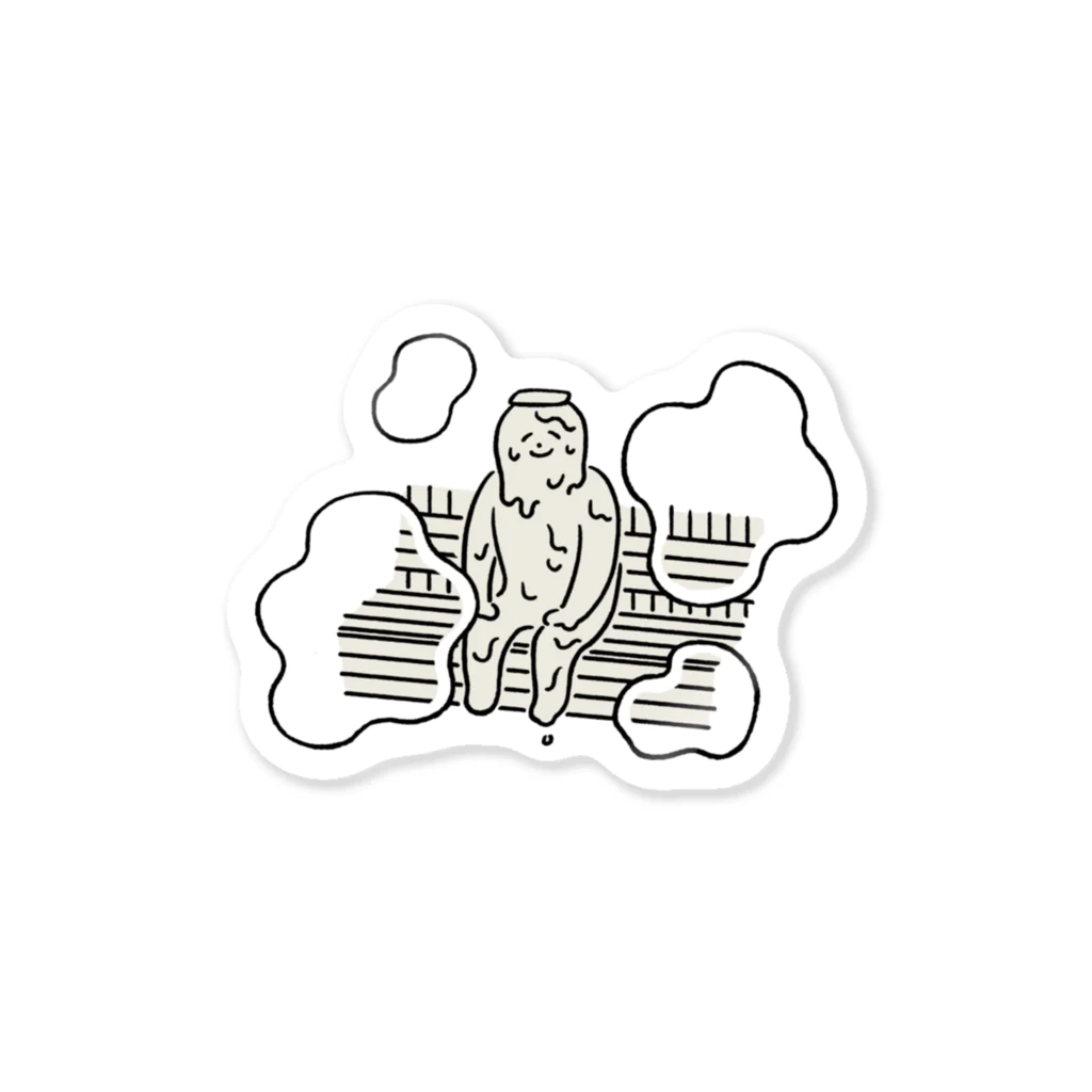 mi_yachiのサウナ Sticker