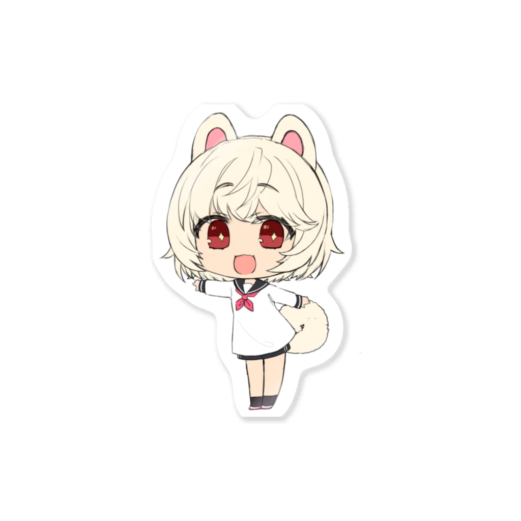 けもめんば♡のポメラニアンの女の子 Sticker