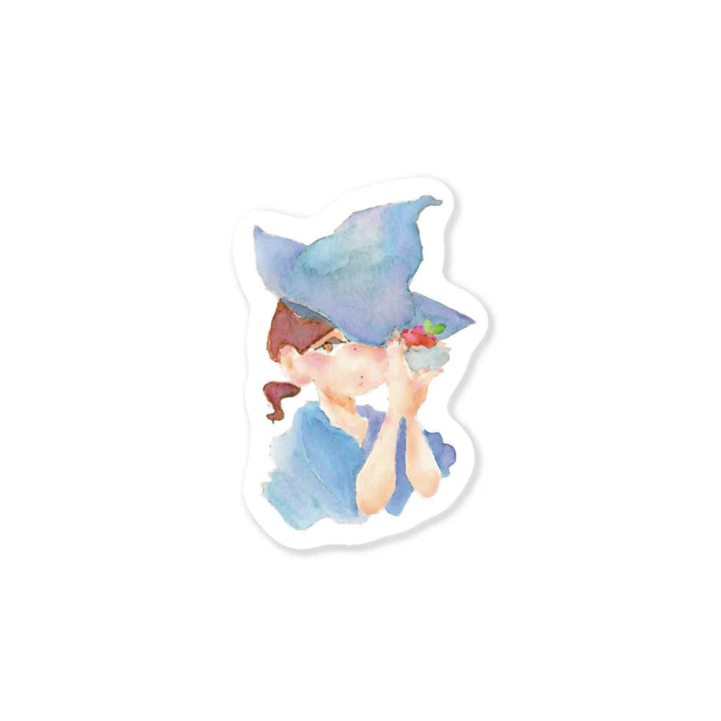 あさがきたの魔女がきた Sticker