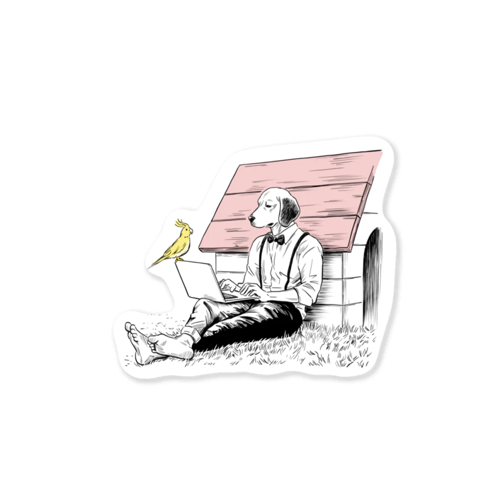 KEIGO YASUDAのSnoopy? / Beagle Sticker