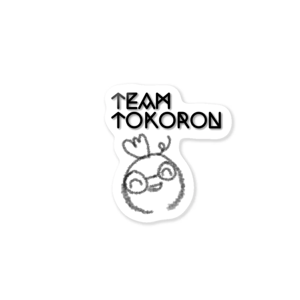 TEAM TOKORON by MARYのTEAM TOKORON ステッカー