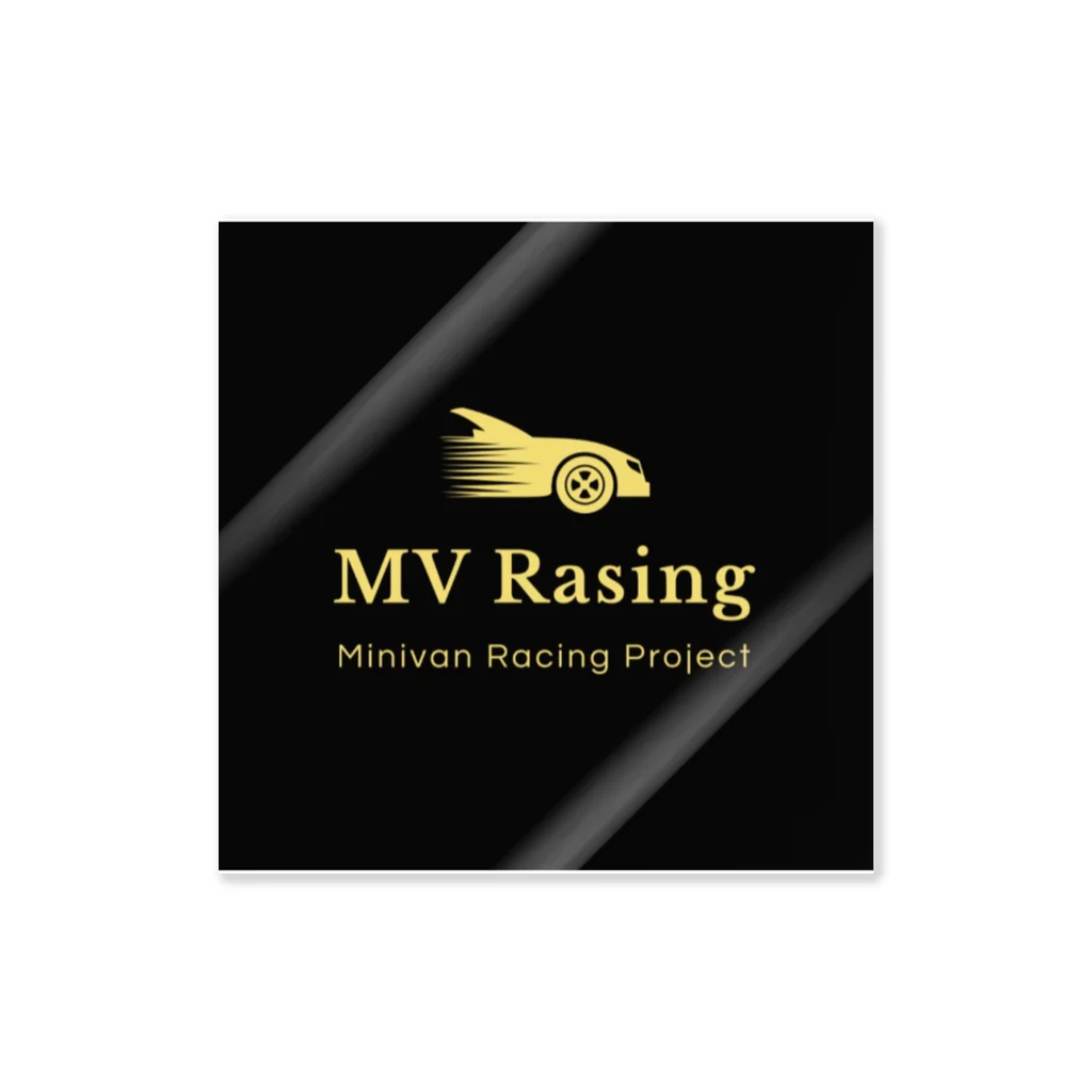 MiniVan RasingのMV Rasing ステッカー