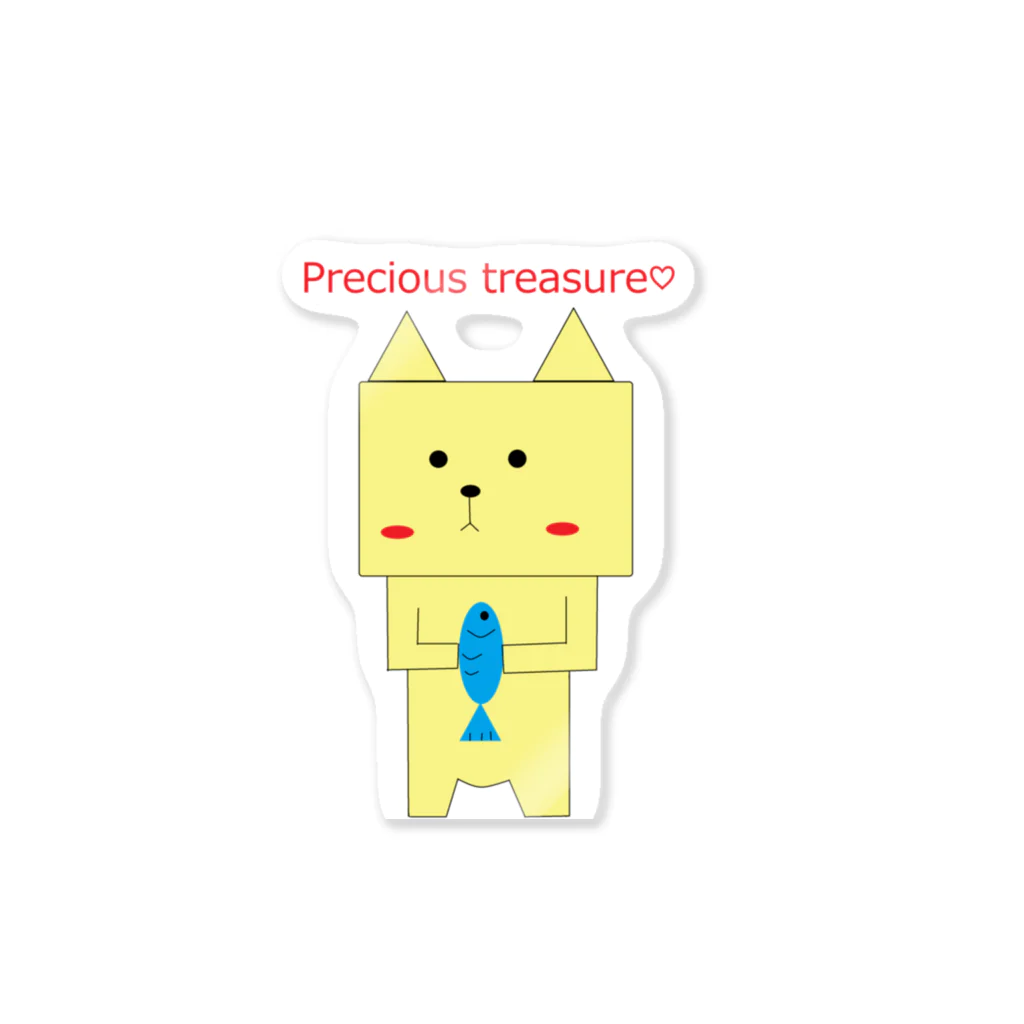 みゃーこでパープルのPrecious treasure Sticker