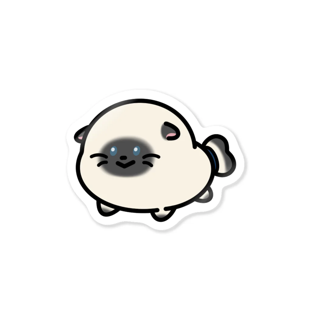 TinyCorporationのカチョカヴァロ犬“ビルマン” Sticker