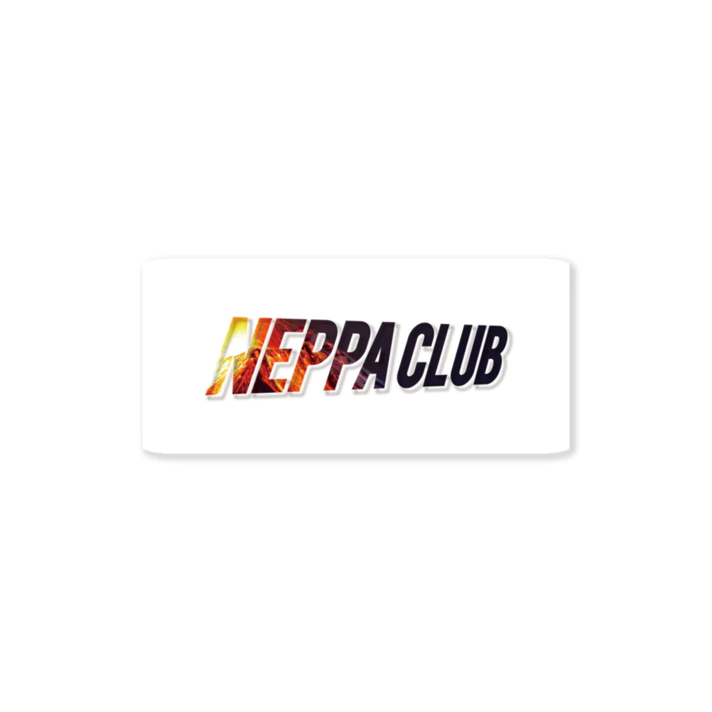 NEPPA CLUBのBOXロゴステッカー Sticker