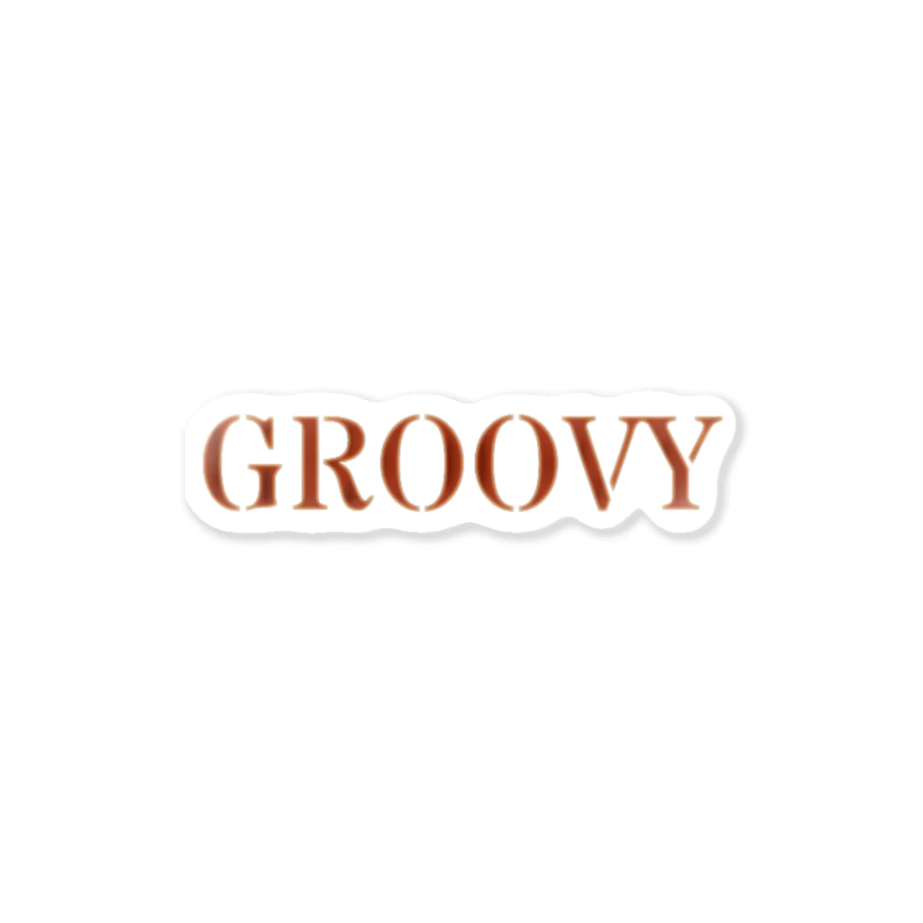 GROOVYのGROOVY ステッカー