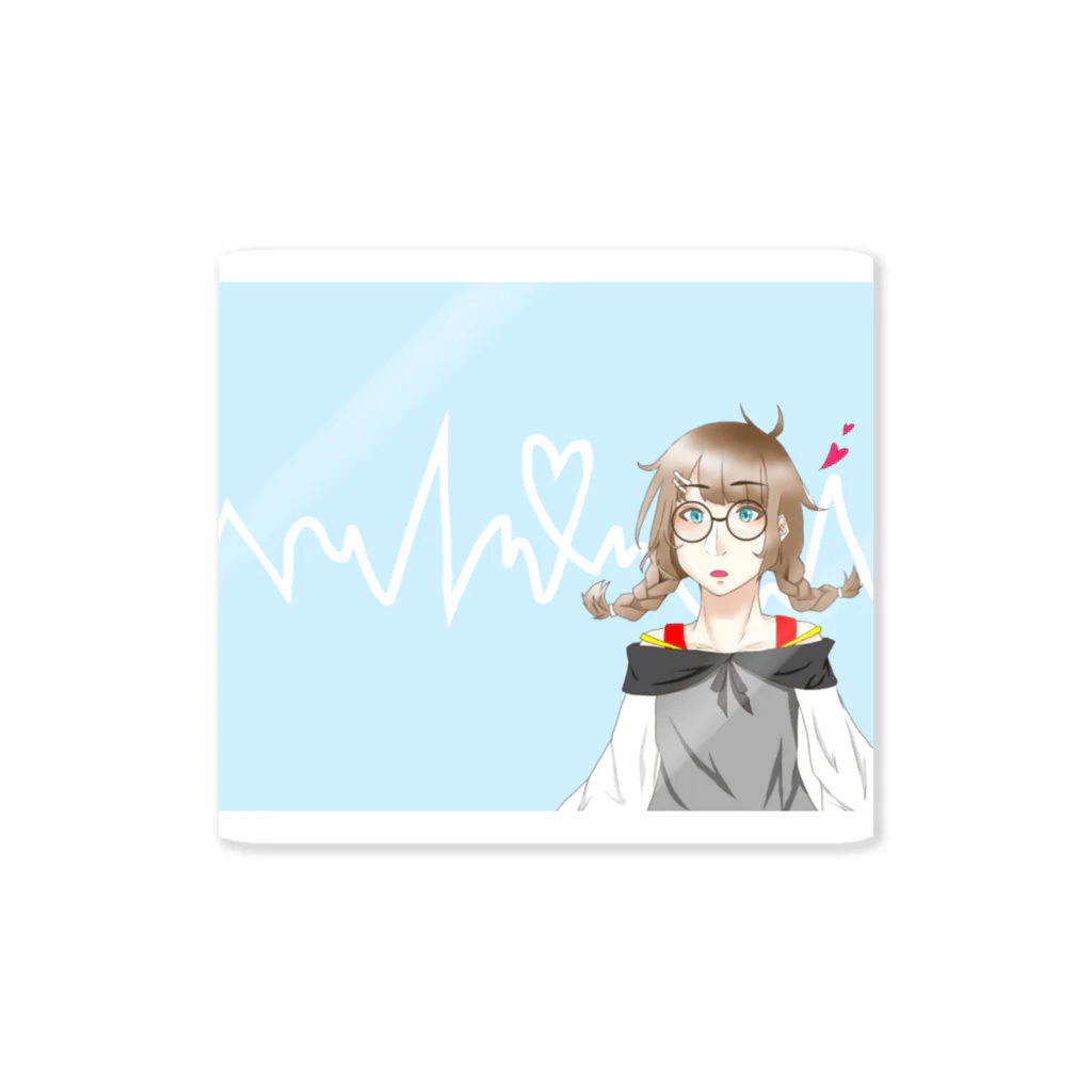 amazoraの三つ編みちゃん Sticker