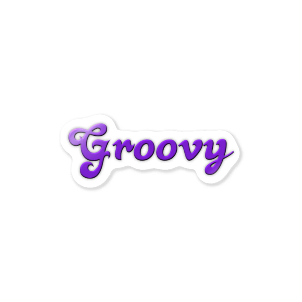 GROOVYのGROOVY ステッカー