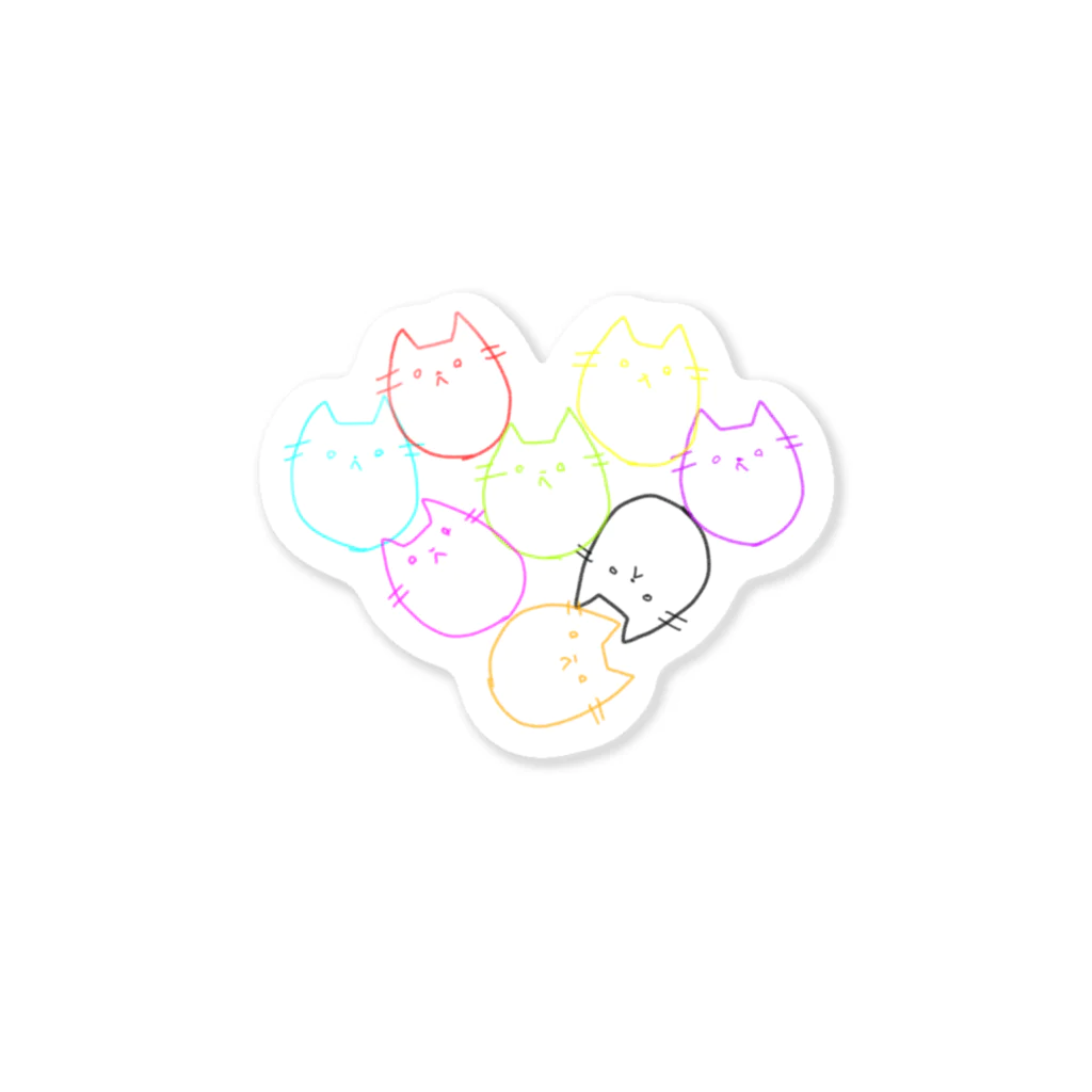 まり@関節の人のきょむねこ Sticker