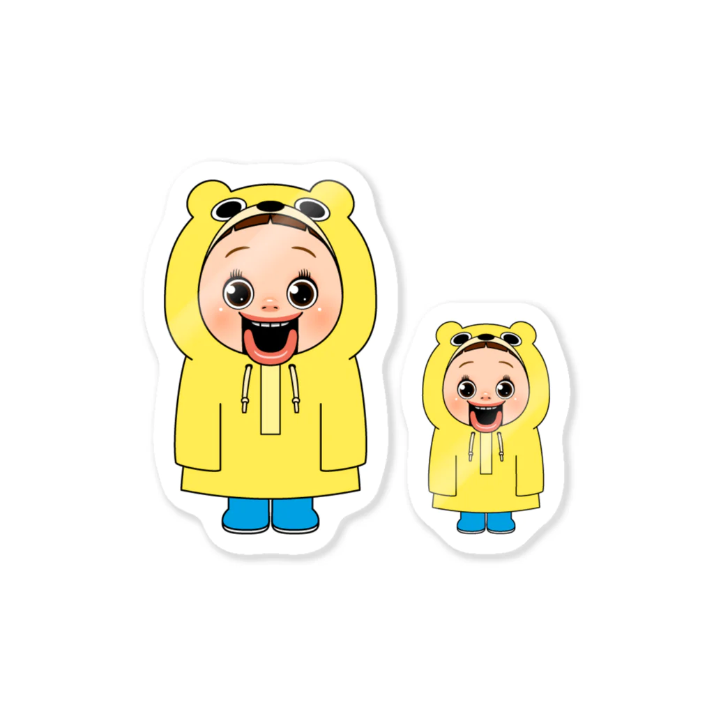 AKIRAMBOWのしょーちゃん 雨ガッパ / SHO-CHAN RAINCOAT Sticker