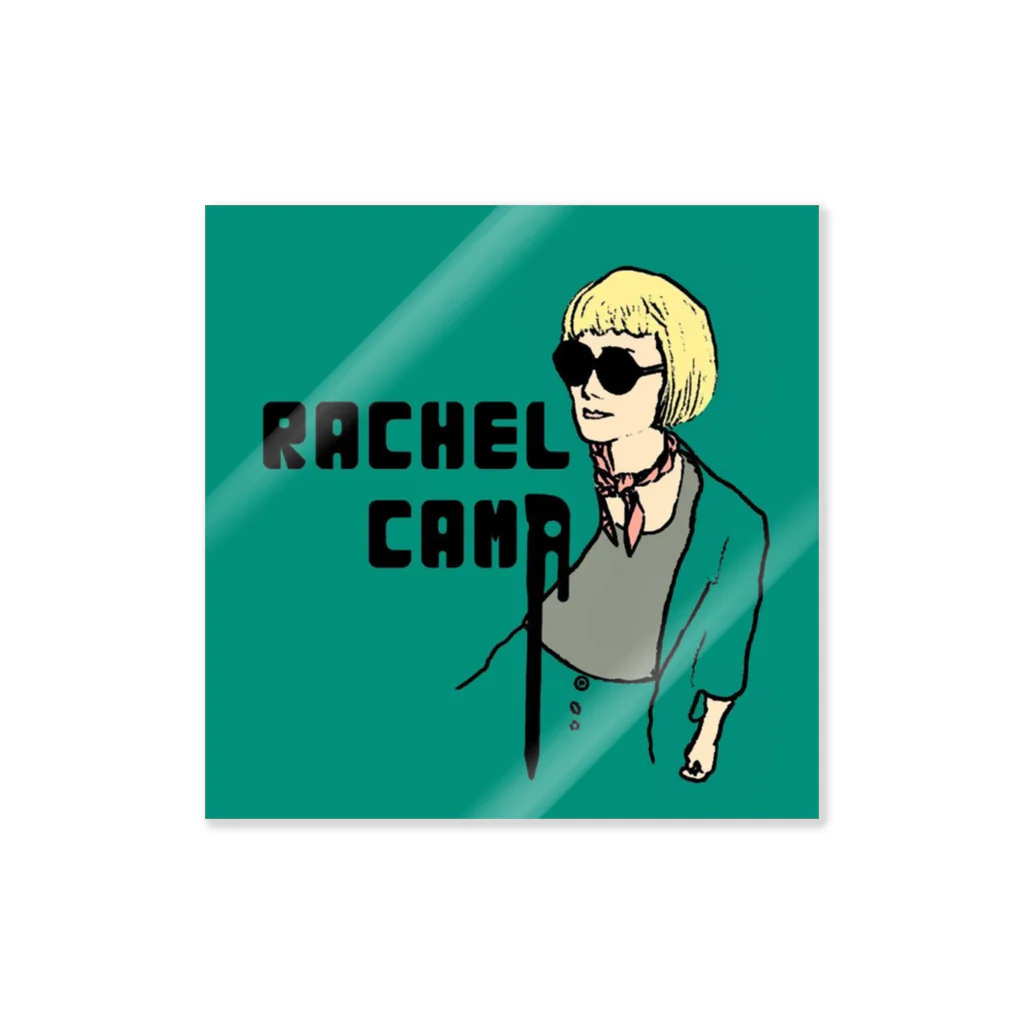 Rachel shopのレイチェルキャンプ ステッカー