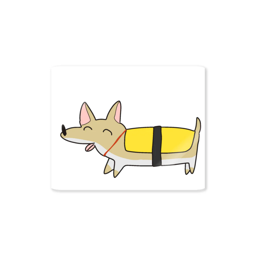 ナンドリルのSushiDog Sticker