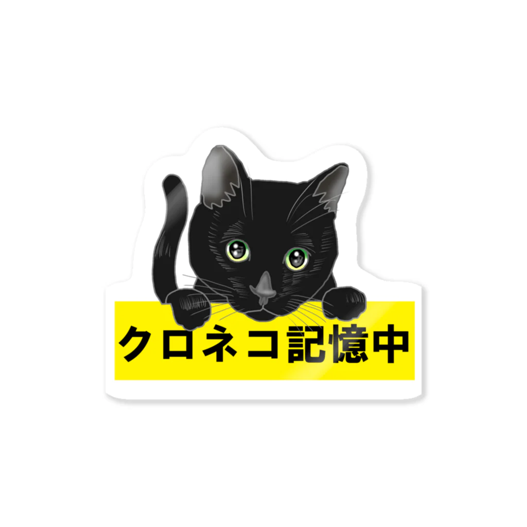 イケニャン黒猫オレオくんのクロネコ記憶中 Sticker