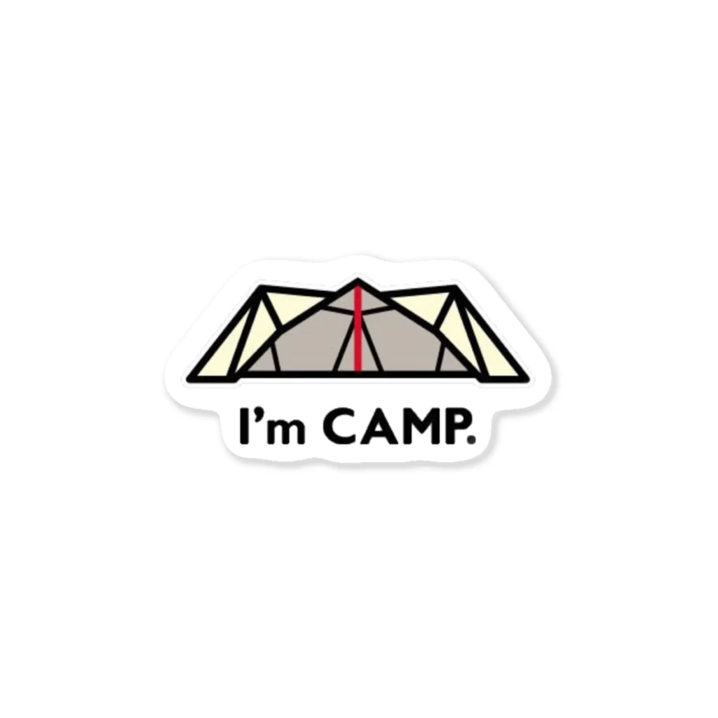 I'm CAMP.のI'm CAMP. ステッカー