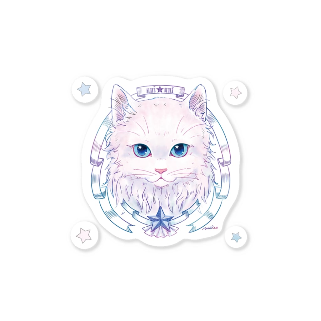 kima-maniのStar Cat Sticker