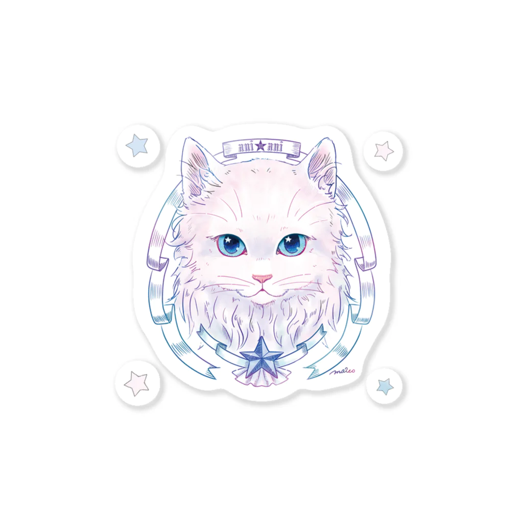 kima-maniのStar Cat Sticker