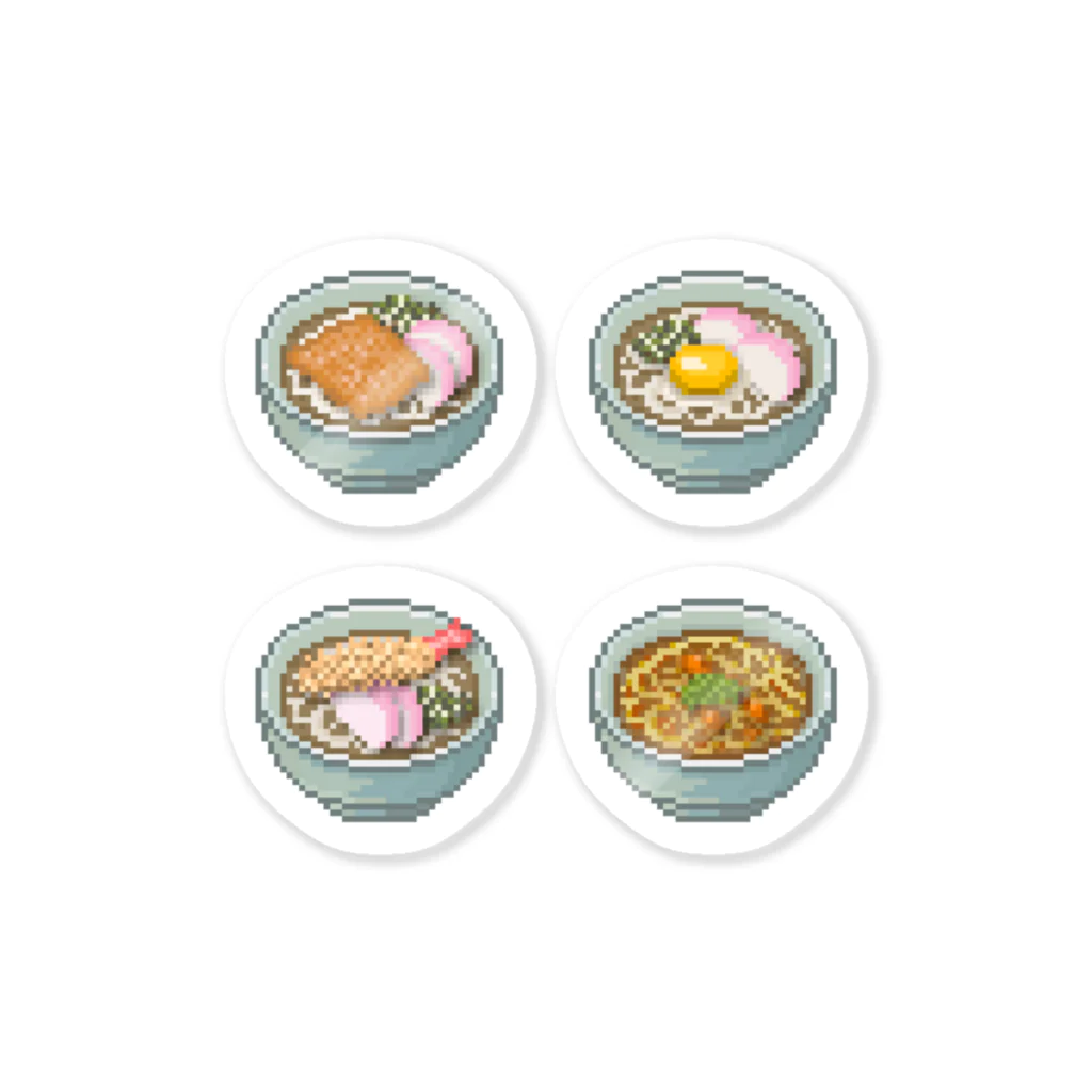 猫と釣り人のFOOD_ST_6 Sticker