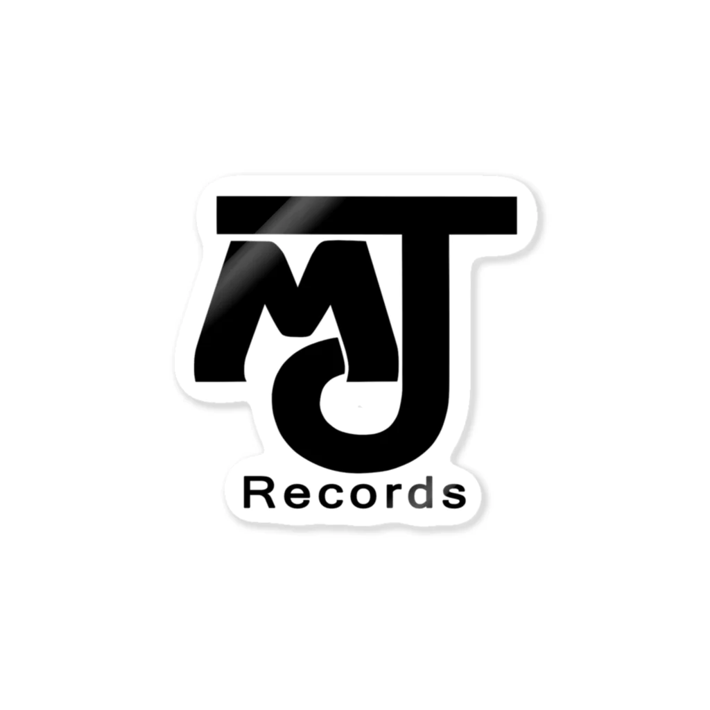 MJタカハシのMJRecordsロゴグッズ ステッカー