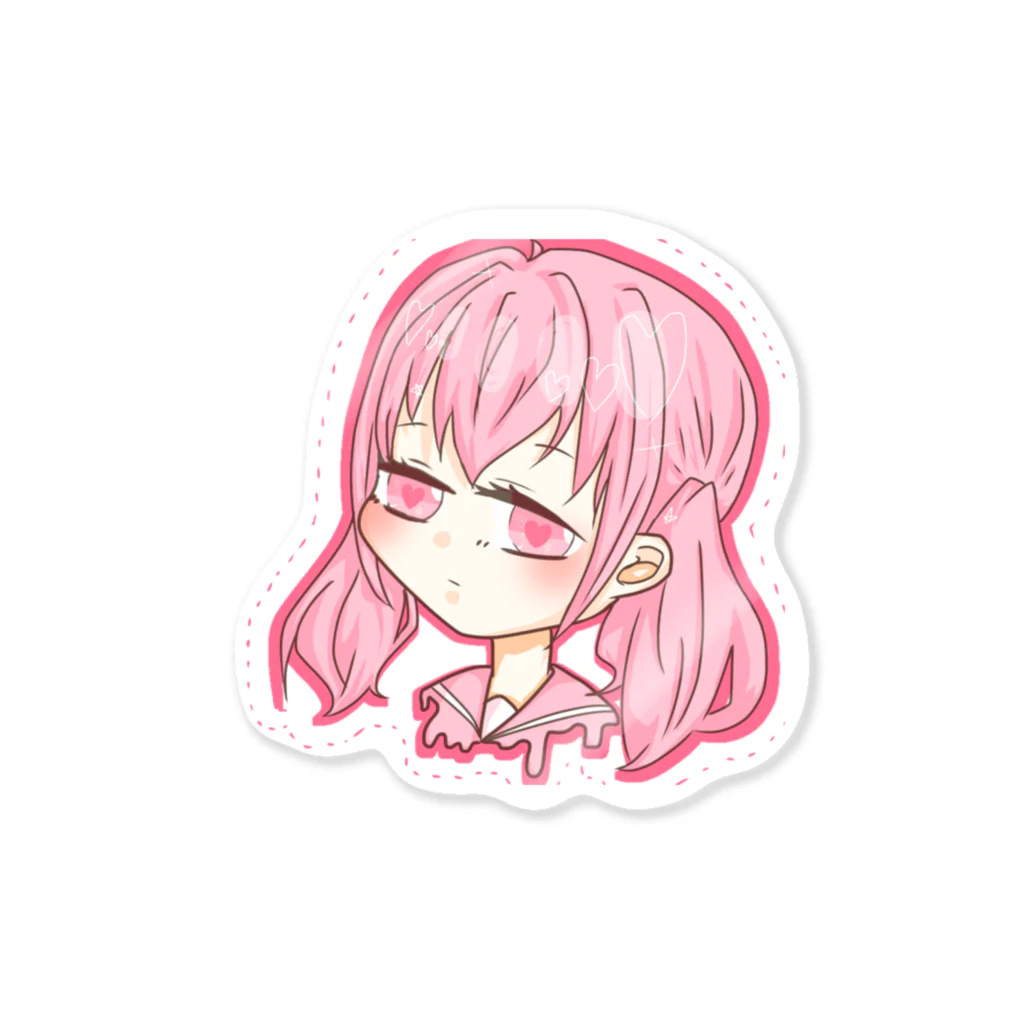 めみのゆめかわ少女 Sticker