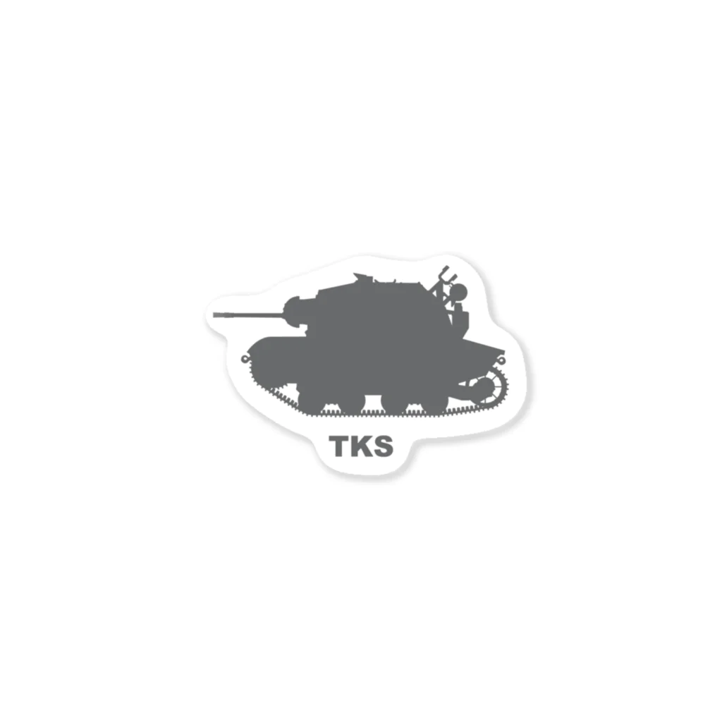 puikkoのTKS（グレー） Sticker