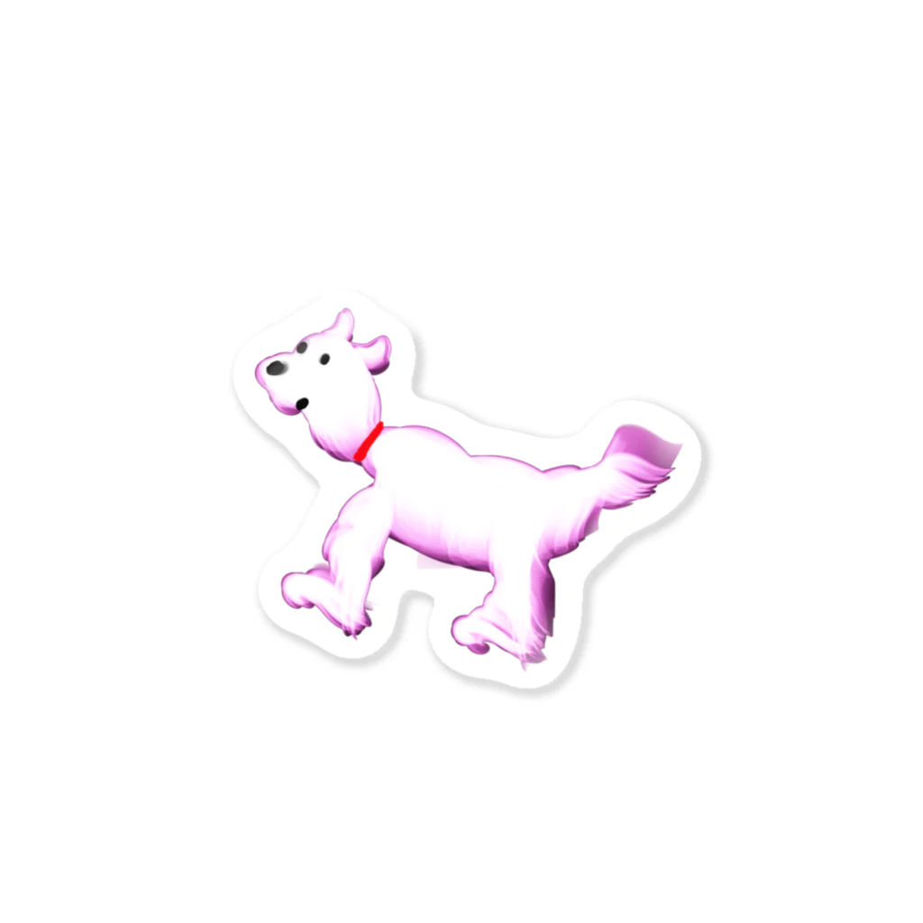 sakko 's shopのREAL PINK DOG ステッカー