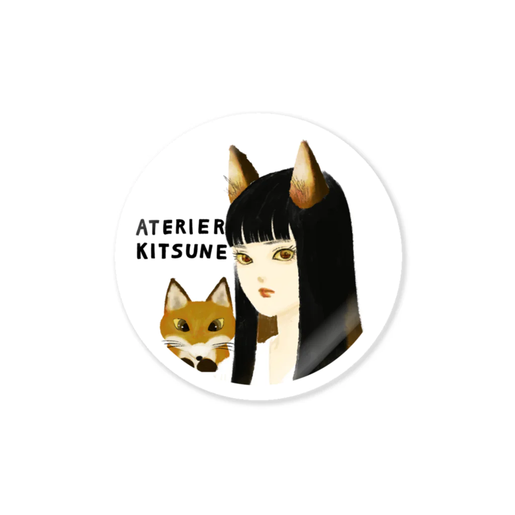 ATELIER KITSUNE/アトリエきつねのATELIER KITSUNE FOXY LADY 스티커