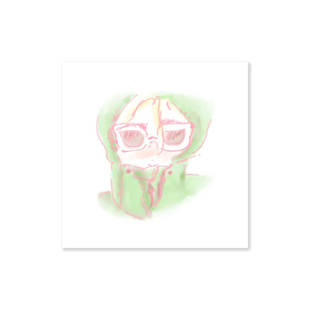 girls girls girlsのhiding girl Sticker