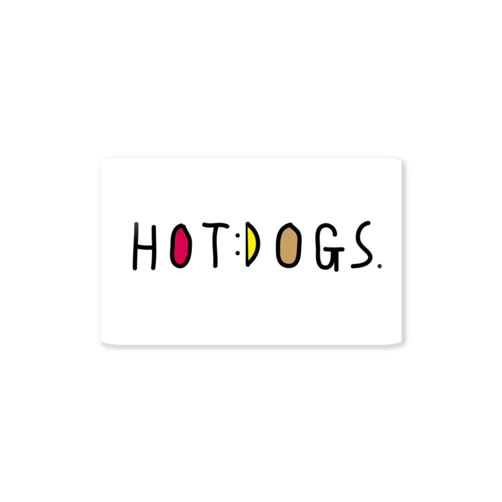 m3t(ﾓﾄﾐｯﾂ)のHOTDOGS ステッカー