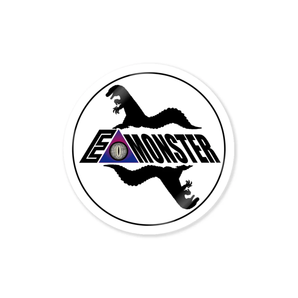 E Δ MONSTERのE Δ MONSTERステッカー ステッカー